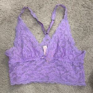 🔟DEAL…Victoria's Secret Purple Lace Bralette Intimates